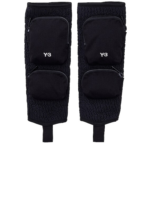 Y-3 Yohji Yamamoto Leg Warmer in Black | FWRD