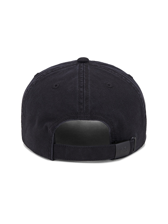 Y-3 Dad Cap in Black | FWRD