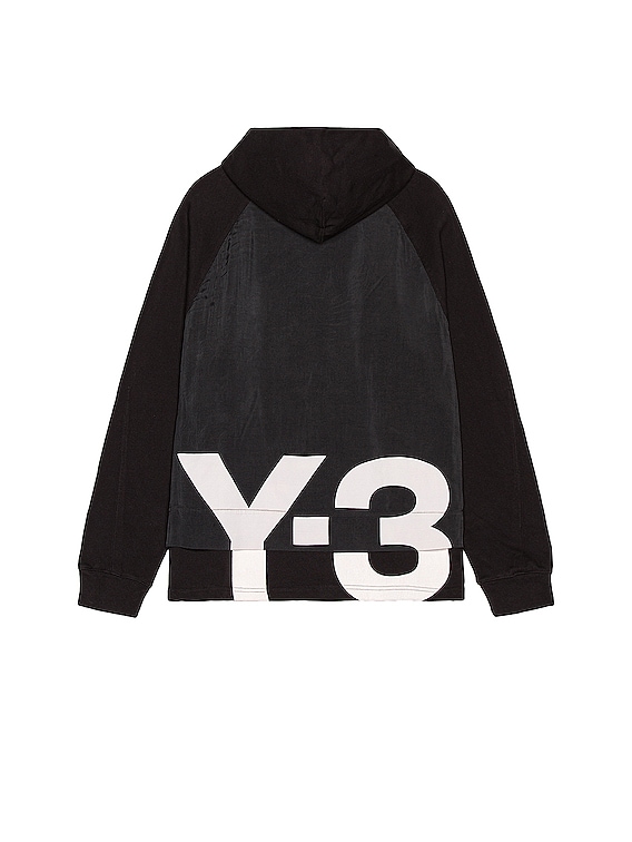 Y-3 Yohji Yamamoto CH3 Jersey GFX Hoodie in Black | FWRD