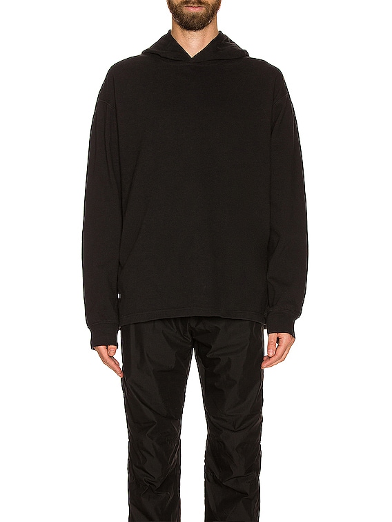 Tシャツ・カットソー Y-3 12th Anniversary M CH3 GFX Layered Back Logo Hoodie GV60 Y-3 Yohji Yamamoto CH3 Jersey GFX Hoodie in Black | FWRD