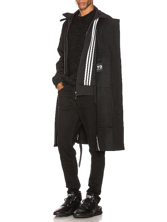 3 Stripe Reversible Layered Track Coat