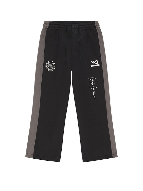 Y-3 Yohji Yamamoto x NBHD Track Pants in Black | FWRD