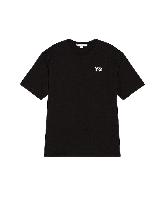 Y-3 Yohji Yamamoto CH1 GFX Short Sleeve Tee in Black | FWRD