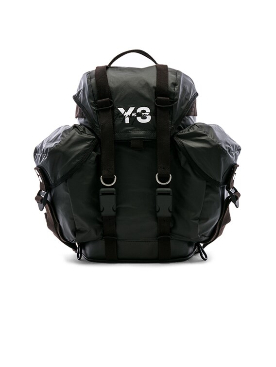 y3 backpack white