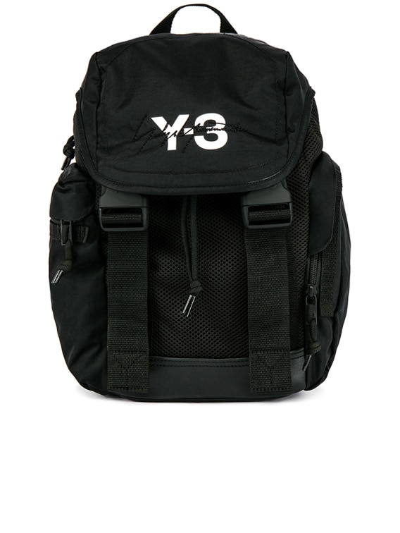Y-3 Yohji Yamamoto Mobility Backpack in Black | FWRD