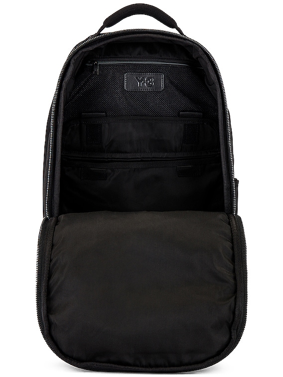 Y-3 Yohji Yamamoto Y-3 Classic Backpack in Black | FWRD Y-3 Yohji Yamamoto Y-3 Classic Backpack in Black | FWRD