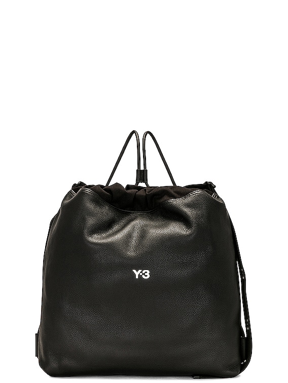 Y-3 Yohji Yamamoto Lux Gym Bag in black | FWRD