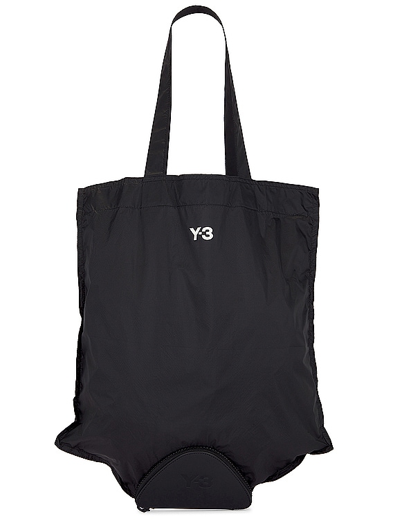 【新品】Y-3 PCKBL TOTE ブラック H63099 Y-3 Yohji Yamamoto Pckbl Tote in Black | FWRD