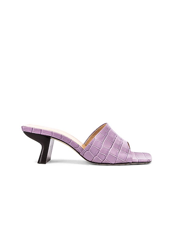 lilac mules