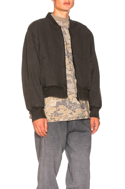 yeezy canvas jacket
