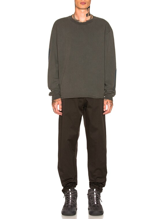YEEZY Season 6 Cotton Jogger in Umber | FWRD