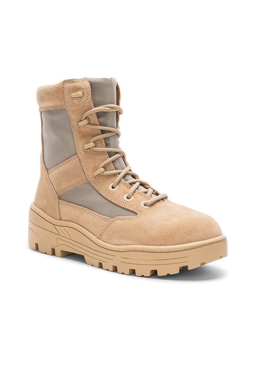 suede military boots