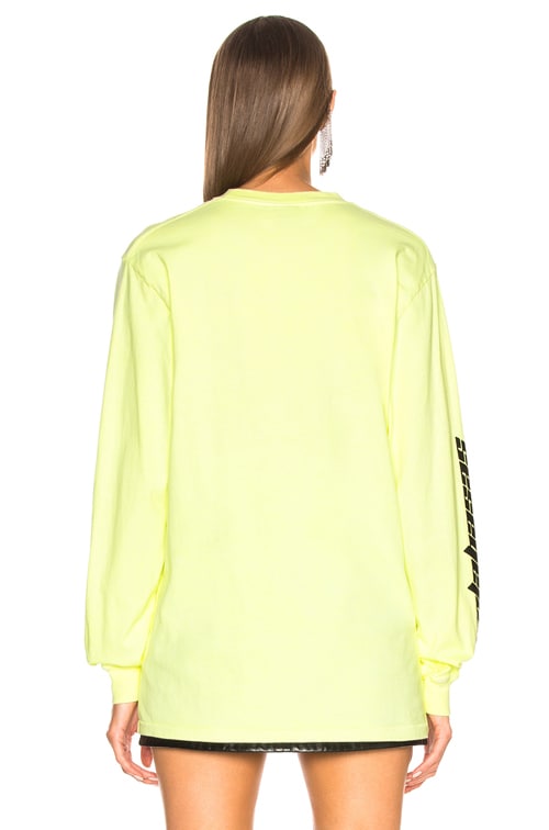 yeezy calabasas long sleeve frozen yellow