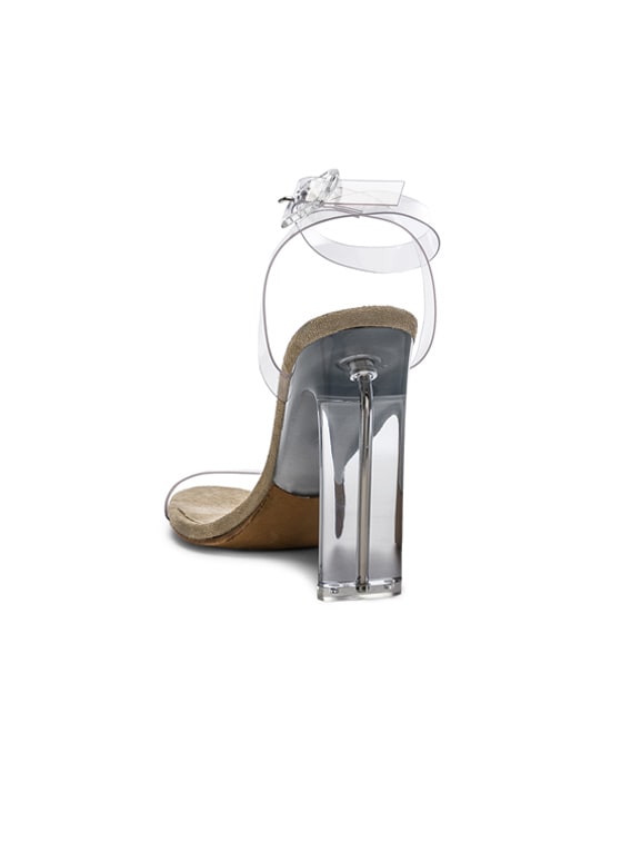 yeezy lucite heels