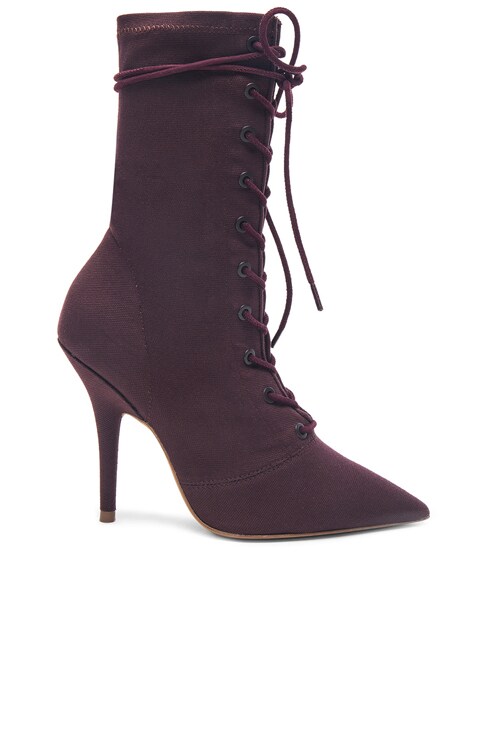 oxblood ankle boots