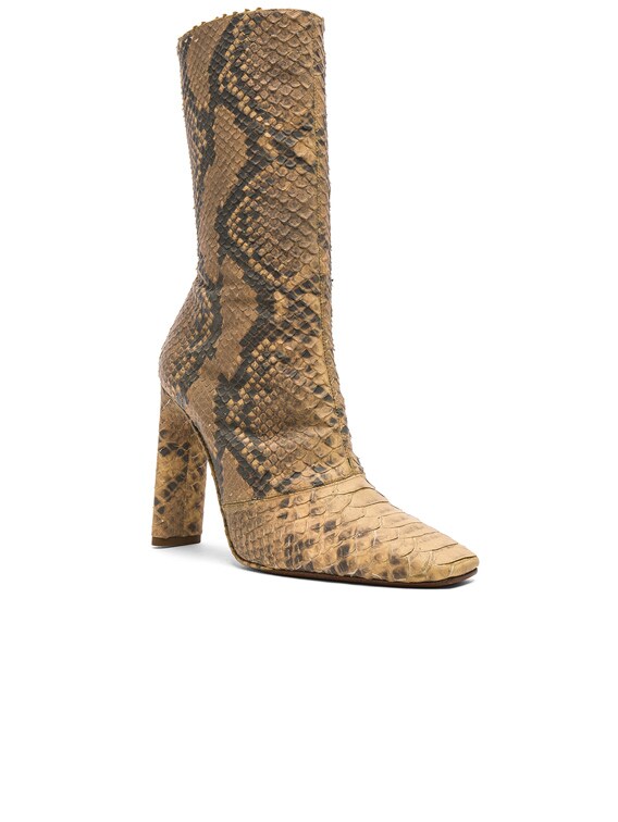 yeezy python chelsea boots