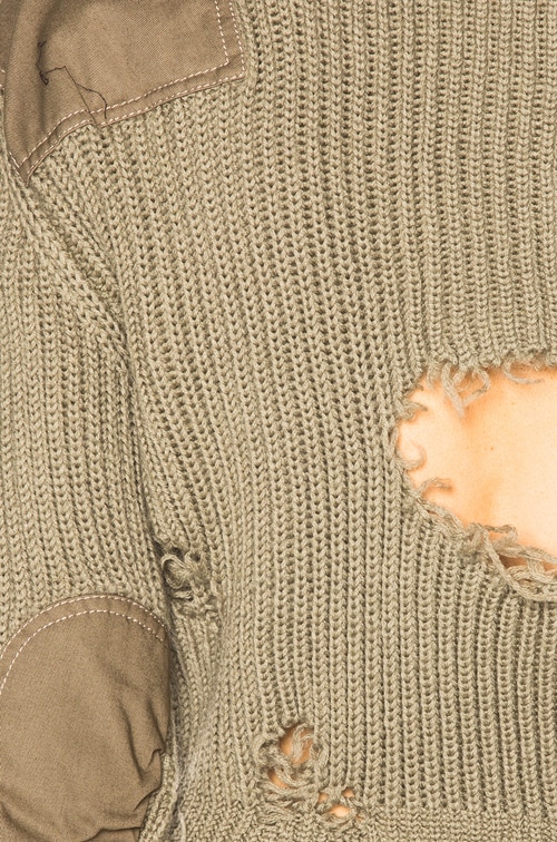 yeezy season1 ダメージミリタリーニット yeezy season1 ダメージミリタリーニット