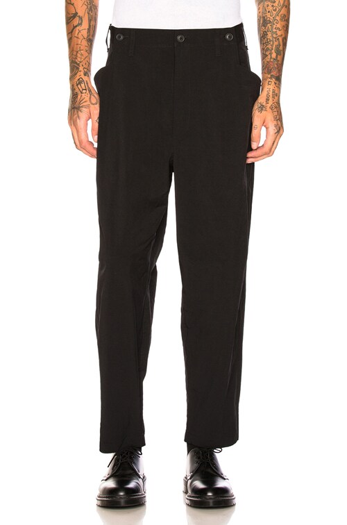 black painter pants