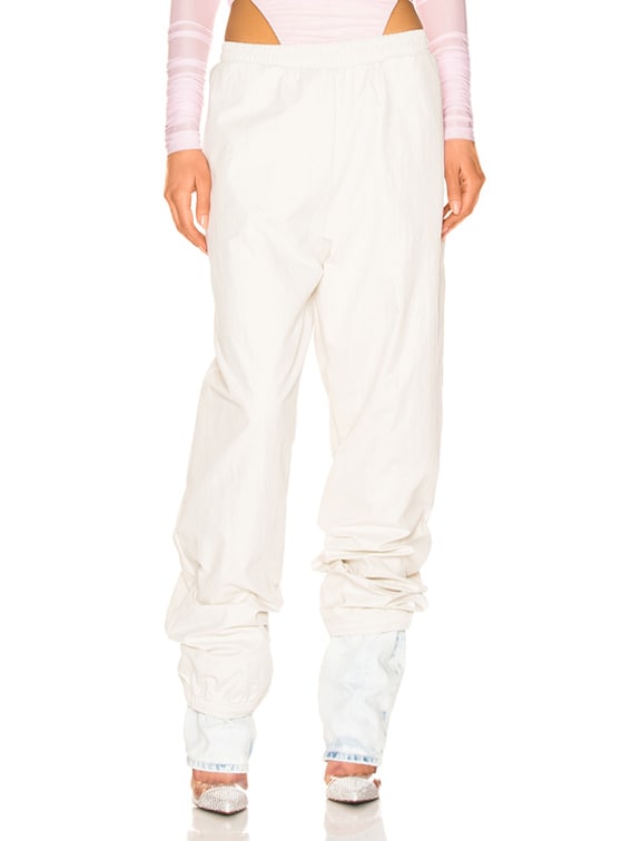 cuff track pants