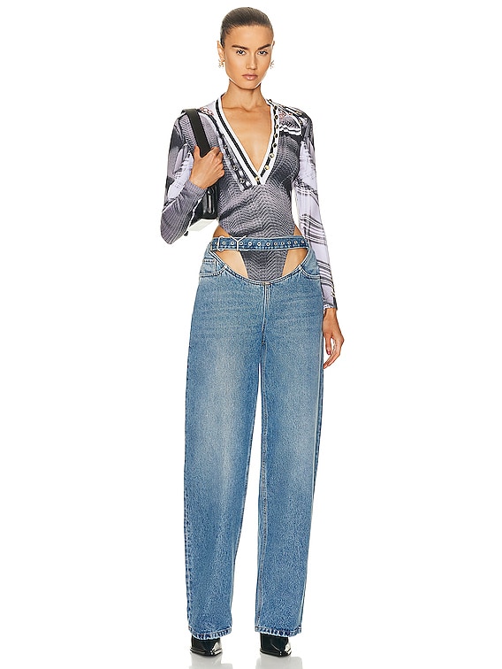 Y/Project x Jean-Paul Gaultier Trompe L'oeil Cardigan