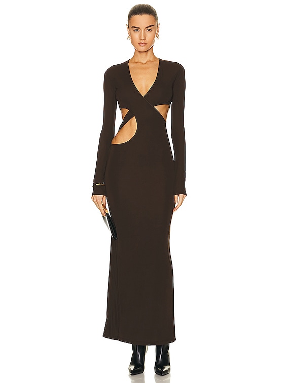 jersey gardens prom dresses Elizabeth K GL3595 - Long Jersey, Mesh Sheath Dress