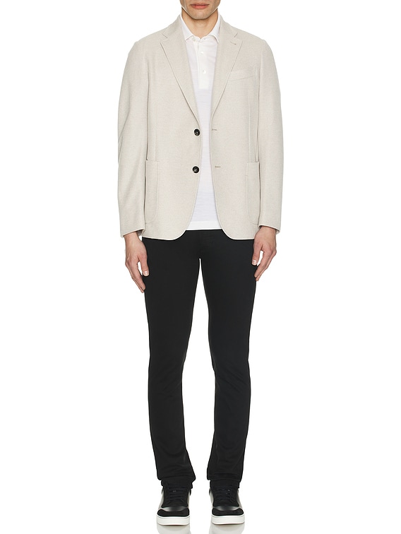 Zegna Cotton Shirt Jacket in Beige | FWRD