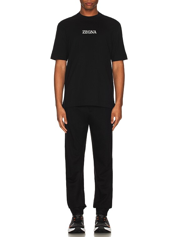 Zegna #usetheexisting T-Shirt in Black | FWRD