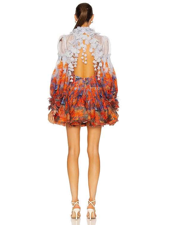 Zimmermann Botanica Mini Dress in Wild Flower | FWRD
