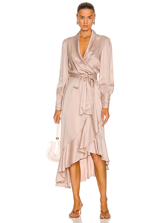 Zimmermann satin clearance dress