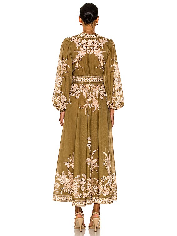 ワンピース ZIMMERMANN Woman Dress Green 3121DRS255 GRWCFL ZIMMERMANN: Dress woman - Green | Zimmermann dress