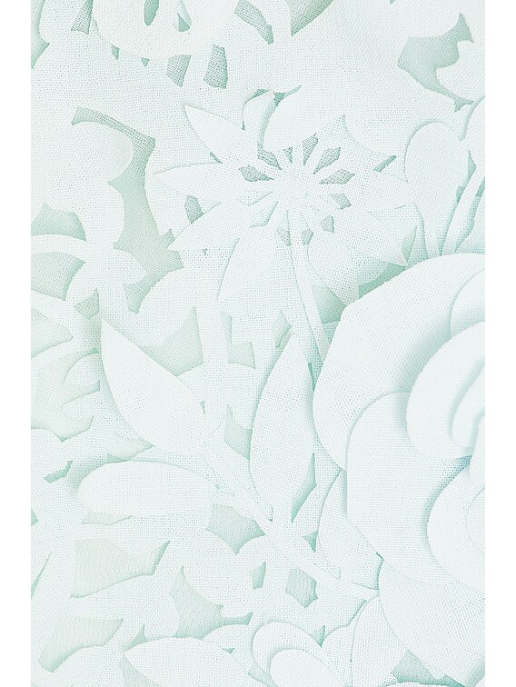 Zimmermann Natura Lasercut Halter Dress in Mint | FWRD Zimmermann Natura Lasercut Halter Dress in Mint | FWRD