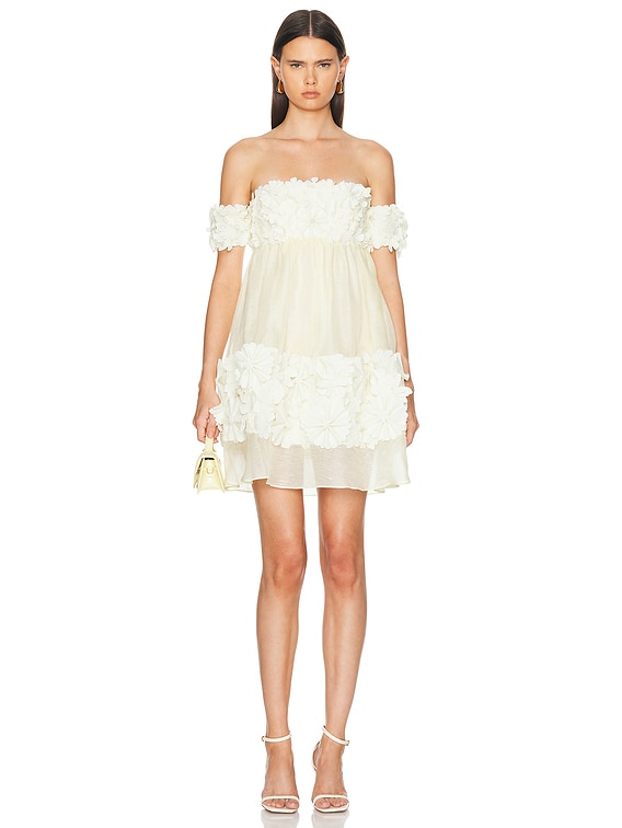 ZIMMERMANN 4213SS251LMNHYD 関税送料込 Illuminate Asymmetric Skirt Lemon Hydrangea Online | Zimmermann