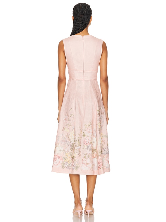 【Zimmermann】WAVERLY PLUNGE MIDI DRESS プランジ ミディ Zimmermann】WAVERLY PLUNGE MIDI DRESS プランジ ミディ