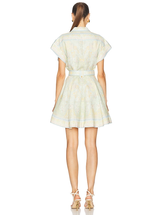 【Zimmermann】ACACIA DENIM MINI SHIRT DRESS デニム ミニ Acacia Denim Mini Shirt Dress Midnight Online | Zimmermann