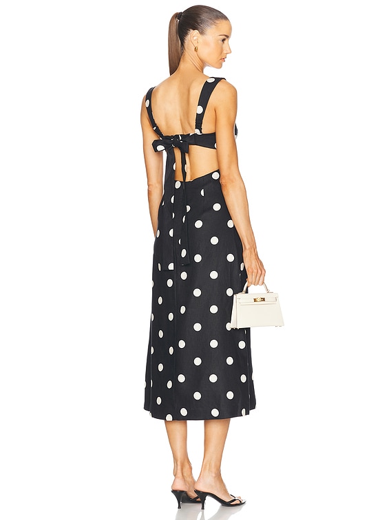 ZIMMERMANN ジマーマン ワンピース Crush polka-dot 998527 0400021897652_CREAMBLACKDOT?