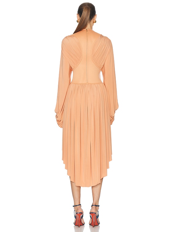 Zimmermann Illuminate Batwing Mini Dress in Lipstick | FWRD