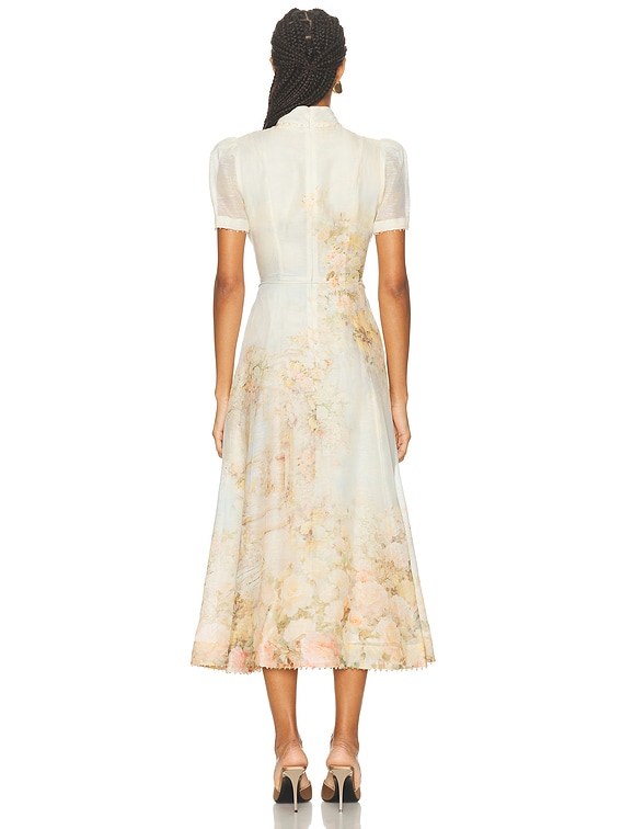 knee length dresses for ladies Zimmermann Rosa Laced Picnic Dress main image 1