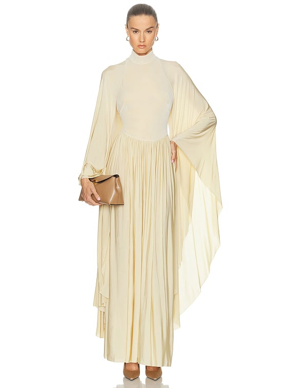 Zimmermann Memento Batwing Maxi Dress in Cream | FWRD