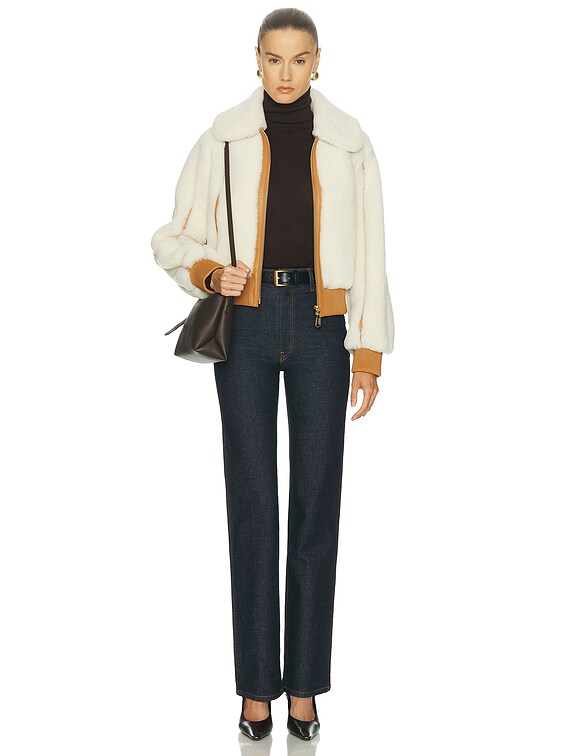 Hypnotic Shearling Bomber Jacket