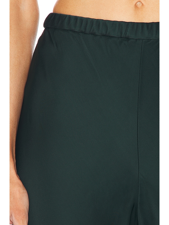 Zimmermann Eden Slouch Flare Pant in Bottle Green | FWRD