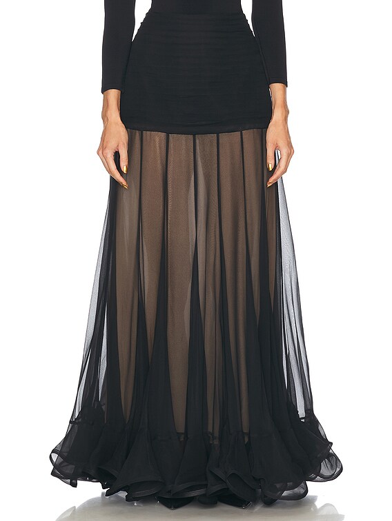 【関税込み】ZIMMERMANN ILLUSTRATION FLOUNCE SKIRT Zimmermann Skirts | Australian Designer Collection | Coveti