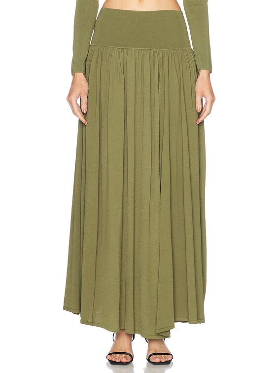 スカート Zimmermann 'Wylie' skirt ZIMMERMANN Wylie metallic ribbed-knit midi skirt | NET-A-PORTER