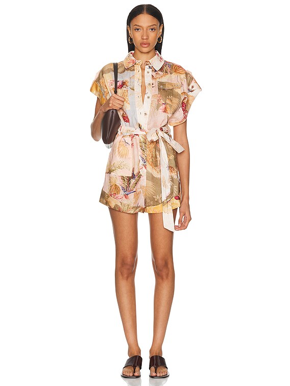 Ascension Cuffed Playsuit