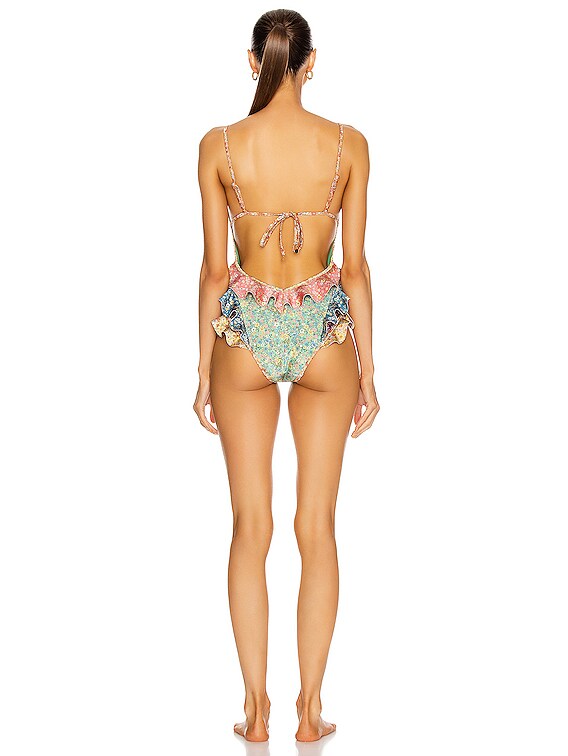 トリートユアセルフvintage lace one-piece swimwear（Delivery
