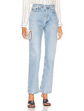 Lana Low Rise Vintage Straight in Riptide