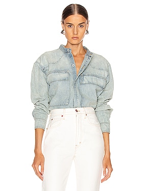fear of god vintage denim shirt