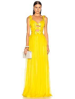 Triple Bow Gown