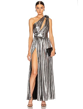 retrofete Neva Dress in Silver | FWRD