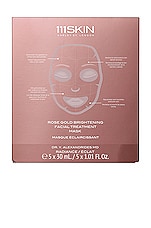 111Skin Rose Gold Brightening Facial Treatment Mask 5 Pack , view 1, click to view large image.