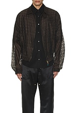 4SDESIGNS Caddy Shirt Jacket in Brown, view 4, click to view large image.